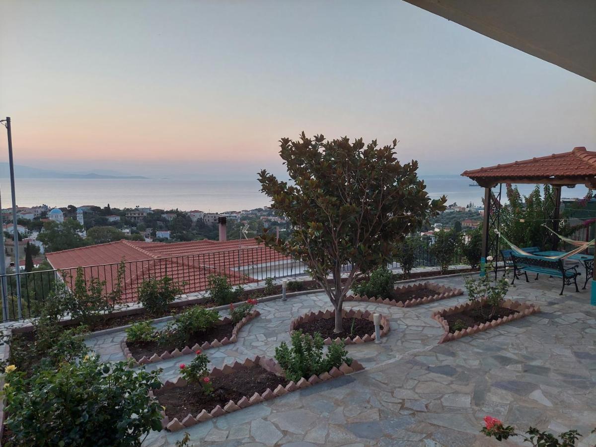 Depys' View Villa Vrontádos Exteriör bild